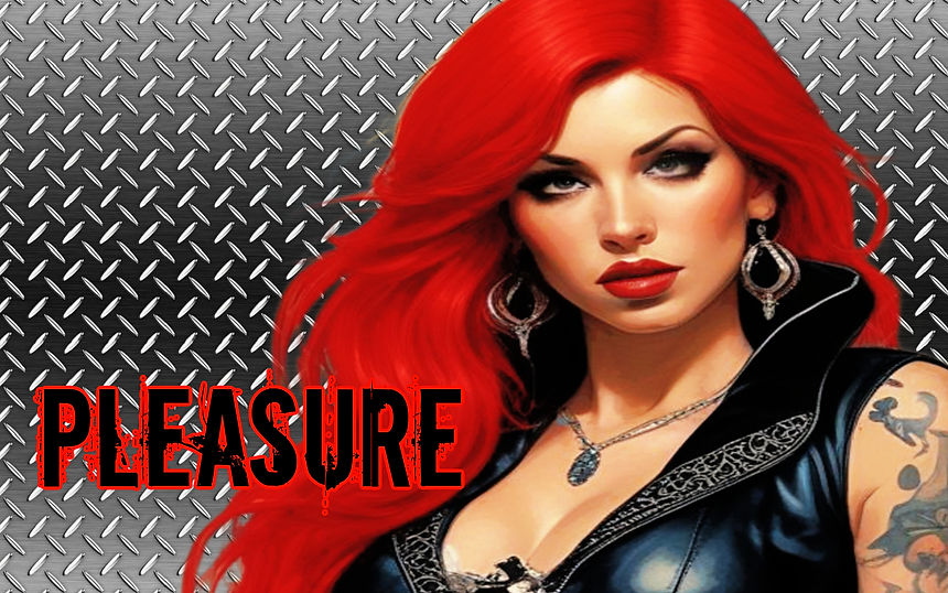 DJ PLEASURE, currently on air spinning heavy metal at Rocktress Radio