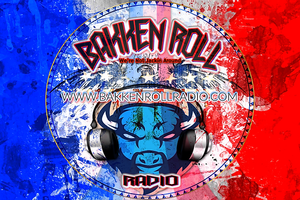 Bakken Roll Radio logo — partner rock radio station of Rocktress Radio